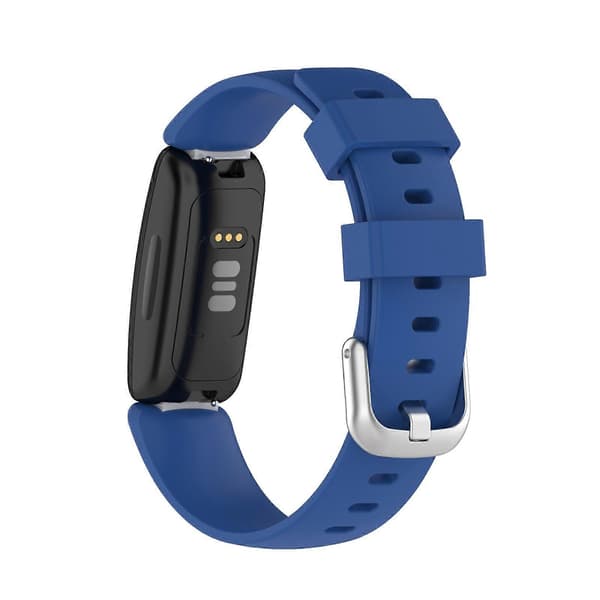 För Fitbit Inspire 2 TPE-armband Dark Blue