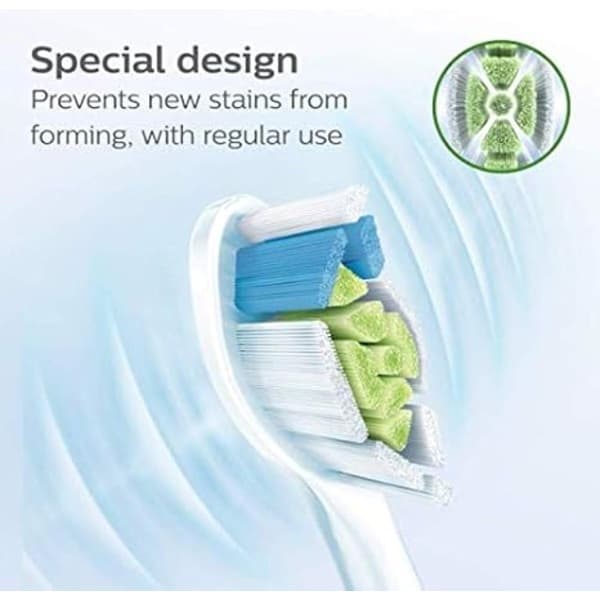 Erstatningsbørstehoder for Philips Sonicare W2 White W2