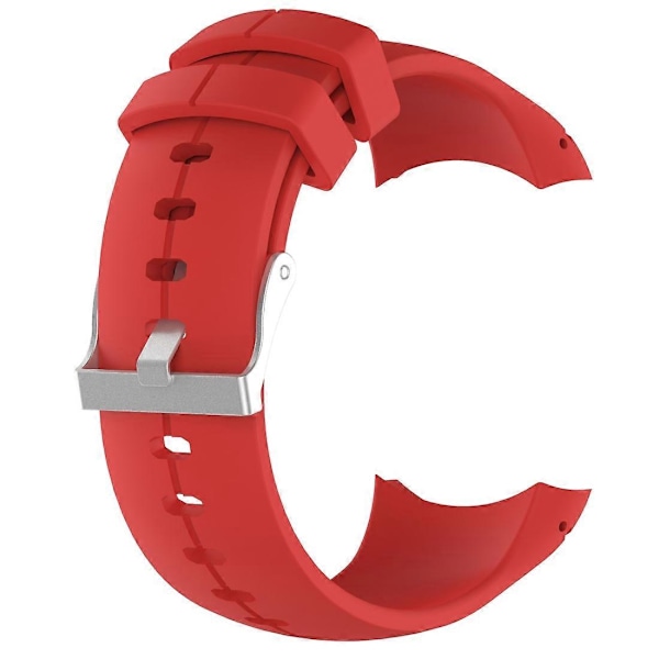 Silikoninen Vaihtoranneke SUUNTO Spartan Ultra -kelloon Red
