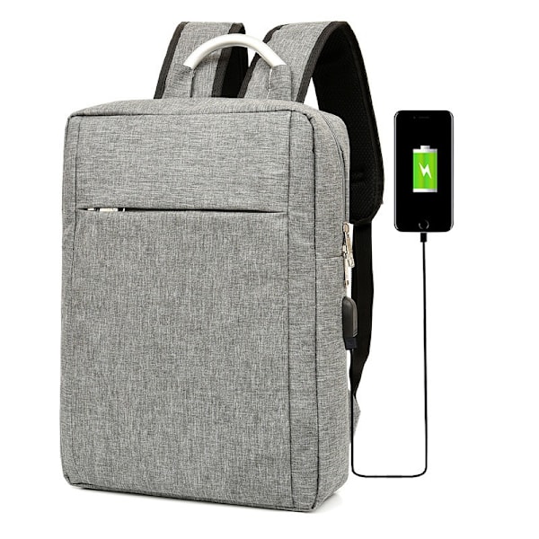 Ryggsäck Rese Kabin Flygplan 40x20x25 Män USB Laptop A