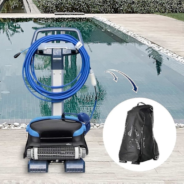 Skydd för Poolrobot - Automatiskt Poolrengöringsförvaringsskydd - Anti-UV Vattentätt Vindtätt Högtemperaturbeständigt för Utomhusbruk 420D Oxford cloth