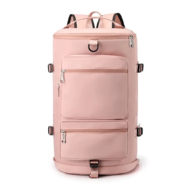 Matkalaukku 40x20x25, Ulkoilu, Fitness, Yhden Olkapään, Kevyt Pink