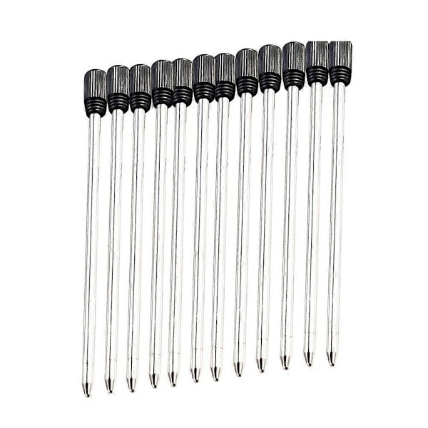 12 stk. Kuglepen Refiller til Cross Penne Fin Spids Pen Refill 7CM - Sort Blæk