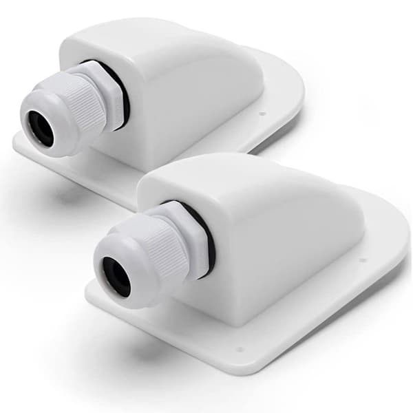 IP68 Solarkabelgenomföring, 2-pack - För 6-12 mm kabel - Vattentät ingång för husbilspanel