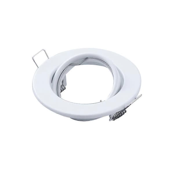 10 st runda GU10 infällda downlight ersättningskit