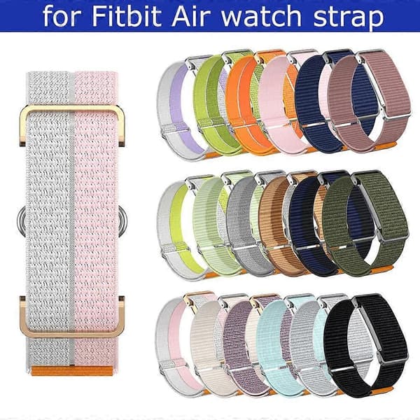 Urrem til Google Fitbit Air Justerbar løkkelukning Hudvenlig tekstur Seashells