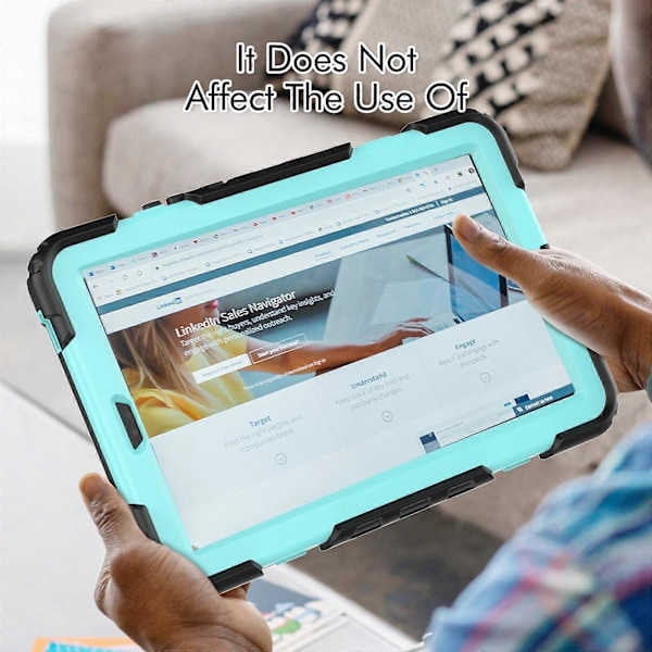 Silikon Hybrid PC-deksel for Lenovo Tab M9 sky Blue