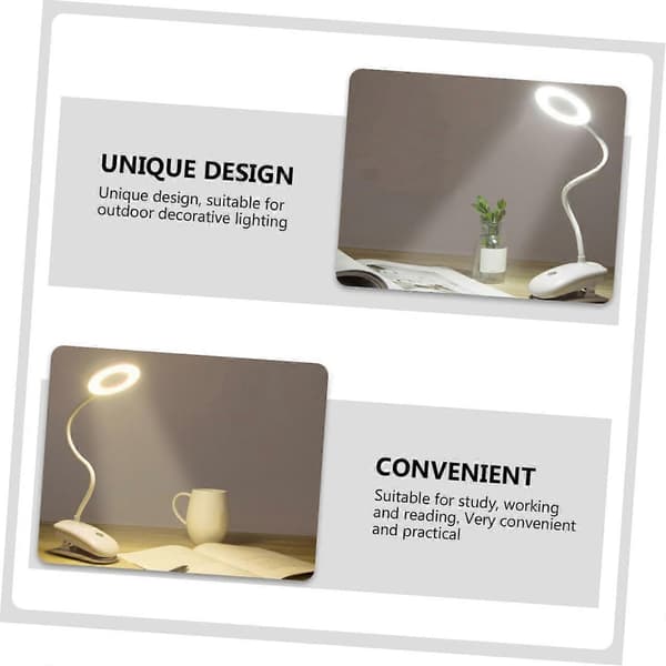 LED Clip Lys LED Nattlys LED Lys LED Lys Sammenleggbar Sengelampe