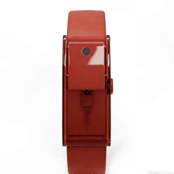 Justerbart Parfymdiffusorarmband för Vardagsbruk vid Träning, Resor och Fritid Silverton Red
