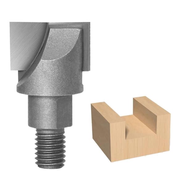 Fresebits Flat End Mill Bunnrengjøring Trefresefres 10x25mm