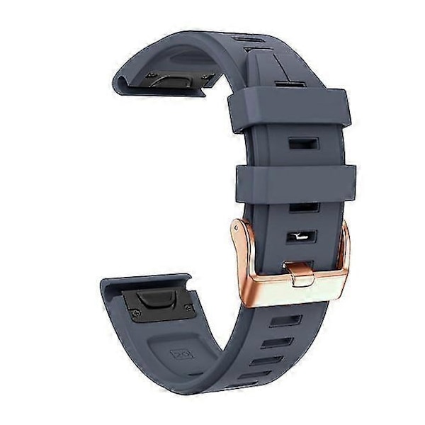 Udskiftningsrem til Garmin Fenix 5S Plus 6S Pro, Silikone 20mm Smartwatch armbånd høj kvalitet Navy blue