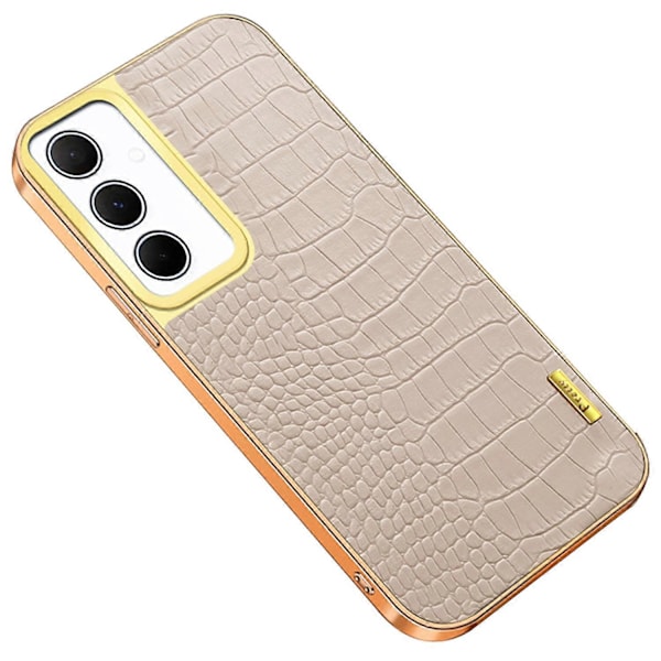 Samsung Galaxy A35 5G -kotelo, 6D-galvanointi, krokotiilinnahkajäljitelmä Multicolor Style C