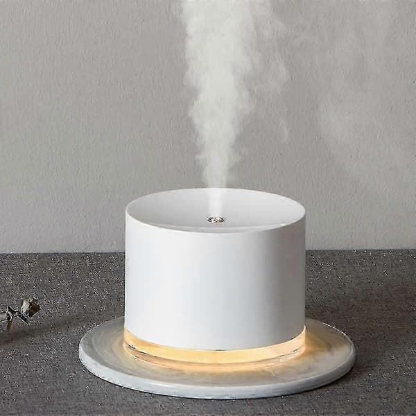 780 ml trådlös aromdiffusor luftfuktare eterisk olja - uppladdningsbar, bärbar (1 st, vit)