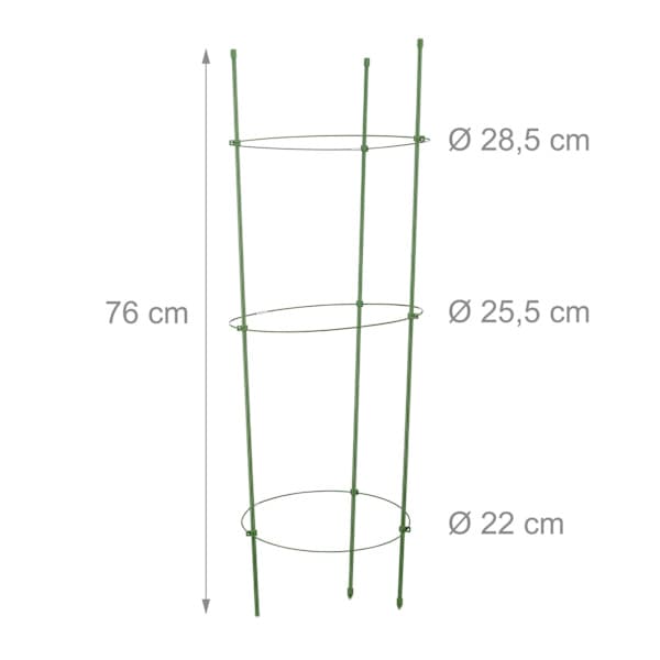 Tomatklätterstöd, 2-pack