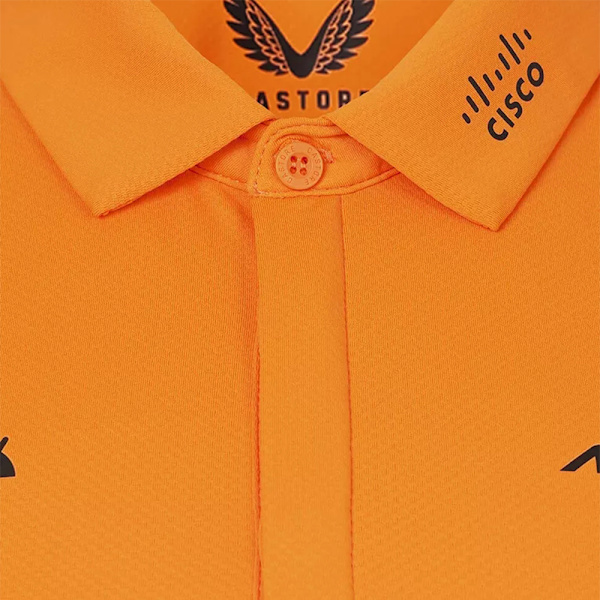 Racing Suit F1 Herr 2024 Team Kortärmad \"4\" Polotröja - Gul M