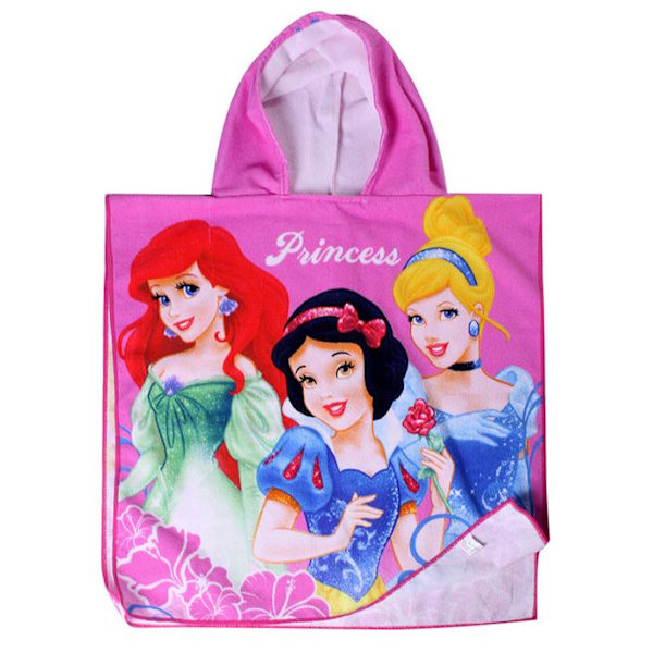 Barn Disney Karaktär Luva Poncho Handduk Badrock Strand Semester Bad Simning #6 60*120cm