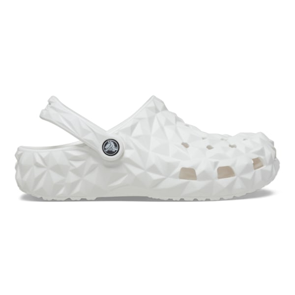 Crocs Unisex Klassiska Geometriska Clogtofflor White 41