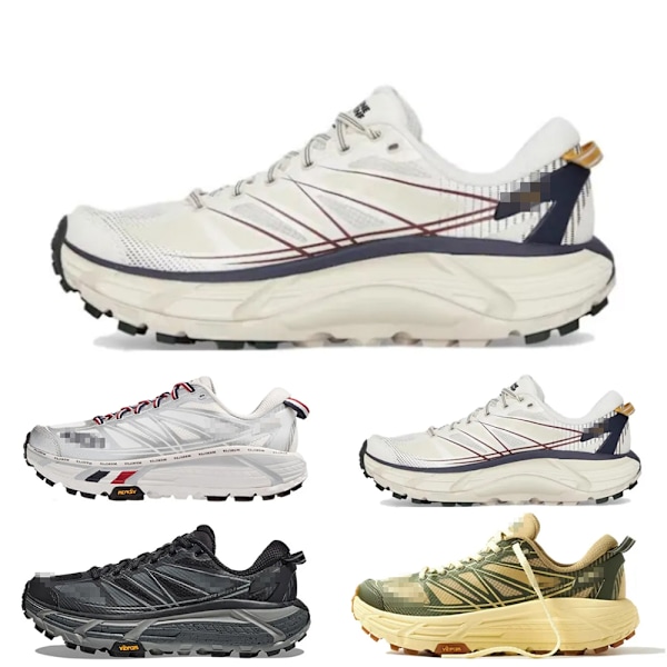 Mafate Speed 2 Herrskor Slitstarka Plattform Löparskor Jogging Sport Sneakers Light Grey 45