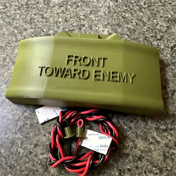 Viral Ring Cam Claymore Mine Kit Replika Perfekt för Spratt & Säkerhetsdörrklocka