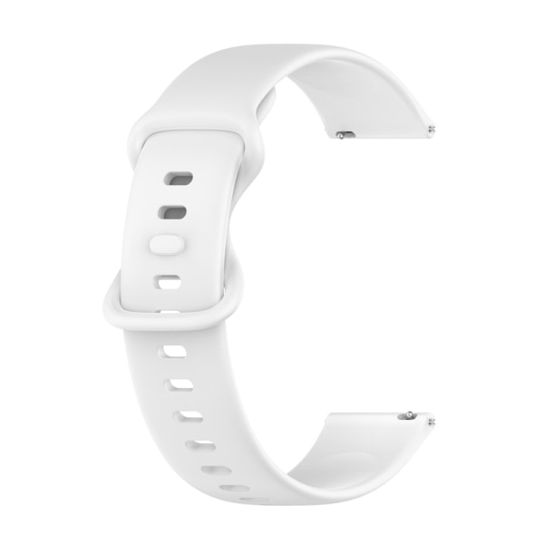 Sportband kompatibelt med Galaxy Watch 4 silikonarmband White 20MM large size