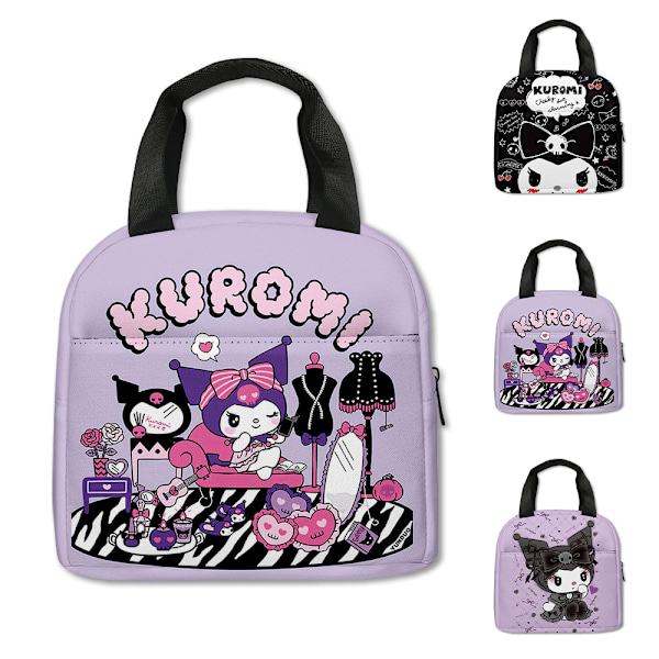 Kuromi Lunch Bag, Termiskt isolerade lunchlådor för vuxna och barn, Lunch Bag för kontorsskola #1