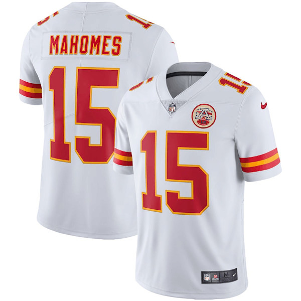 Herr Kansas City Chiefs Jersey NFL Amerikansk Fotboll Toppar Kortärmad T-shirt B M