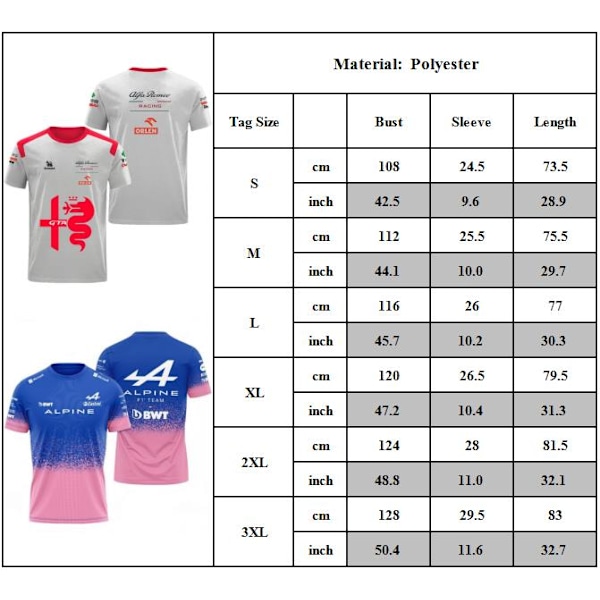 Herr Racing T-shirt Mountainbike MTB Kortärmad Utomhus Sport Rundhals Toppar #2 2XL