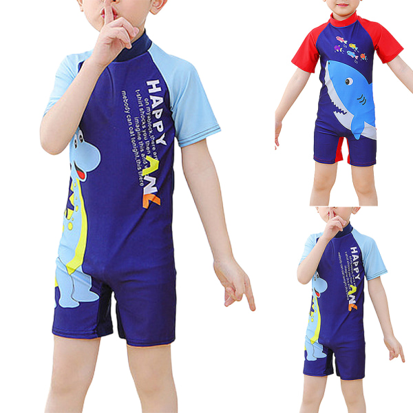 Pojkars badkläder tecknad sommar baddräkt för simbassäng #2 XL