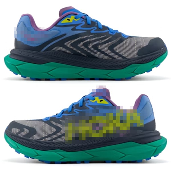 Tecton X 2 Unisex Herr Dam Skor Lågskor Löparskor Träningsskor Sneaker Black Blue Green 40.5