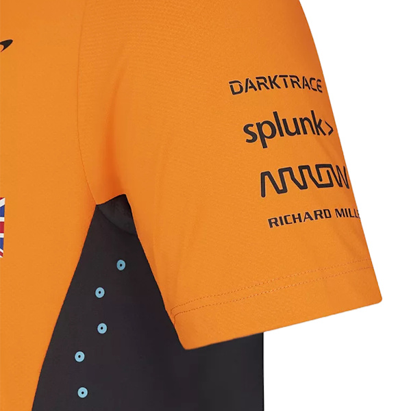 Racing Suit F1 Herr 2024 Team Kortärmad \"4\" Polotröja - Gul M