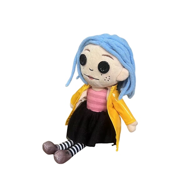 Filmfiguren Coraline 11 tum/9,8 tum Bläckfisk Anime Plyschdocka Cartoon Leksak Halloween Barnpresent A