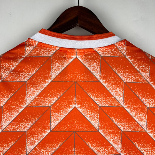 HOLLAND 1988 HEMMATRÖJA Retro Fotbollströja Herr S