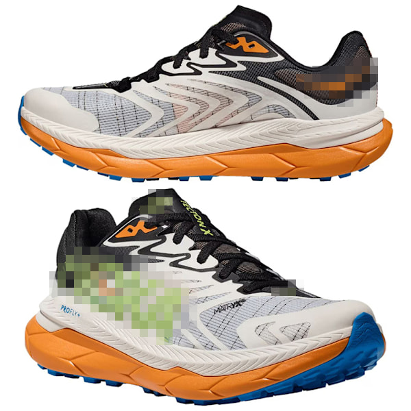 Tecton X 2 Unisex Herr Dam Skor Lågskor Löparskor Träningsskor Sneaker White Orange 36.5