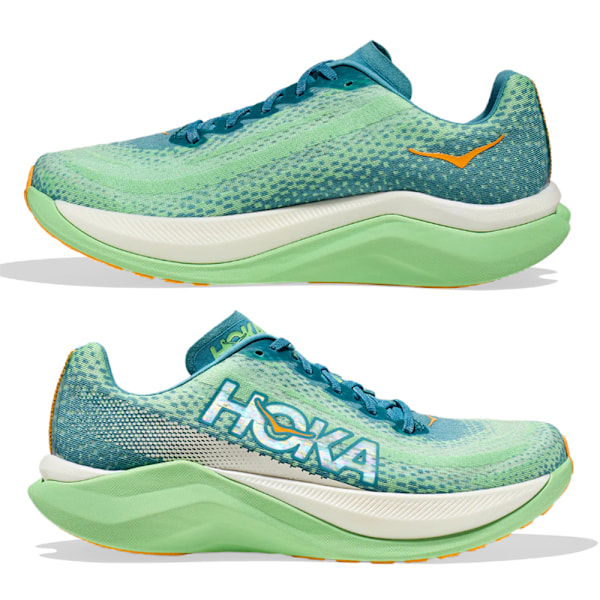 Mach X Herr Dam Skor Lågskor Löparskor Träningsskor Sneakers Lime Green 39