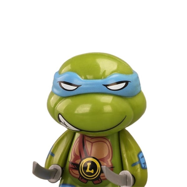 4 Pack/Set Ninja Turtles Figurer Leksaker Samlingar Modeller Små Prydnader Gåvor