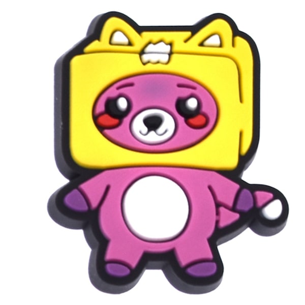 16 st tecknade Danboard Croc-skoberlocker för träskosandaler skor dekoration