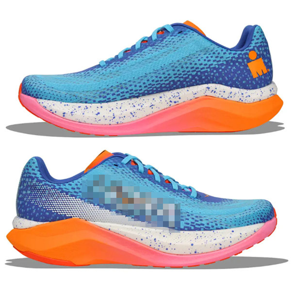 Mach X Herr Dam Skor Lågskor Löparskor Träningsskor Sneakers Bright Sea Blue 43