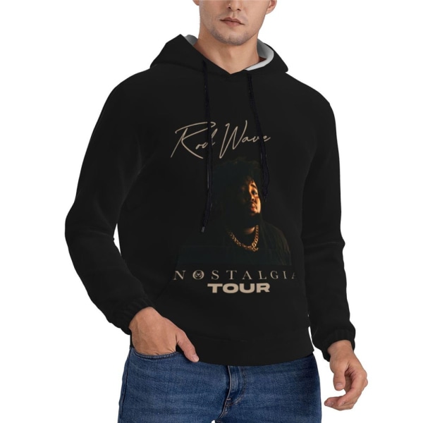 Rod Wave Hoodie Nostalgia Tour Musik High Street Hip Hop Huvtröja för vuxna 2XL