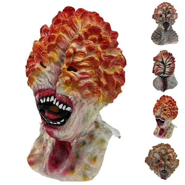 Halloween The Last of Us Mask Skräck Mask Party Cosplay Rekvisita Short Style