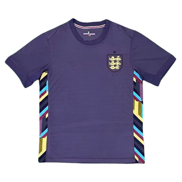 England Bortaströja Herr 2024 Fotbollströja Tränings T-shirt Kortärmad Topp Sommar Sport Blus Te A L