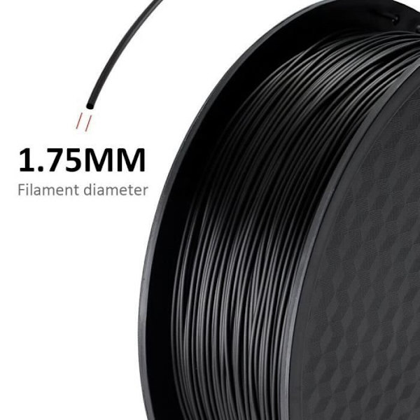 HONGMANLIANCHUANG 3D Printer Filament PLA 1,75 mm 1 kg 3D PRINT FDM WHITE A174