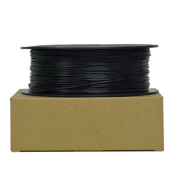 3D Filament 1,75 mm 1KG PLA Sort GEEETECH - Kompatibel med FDM 3D-printere