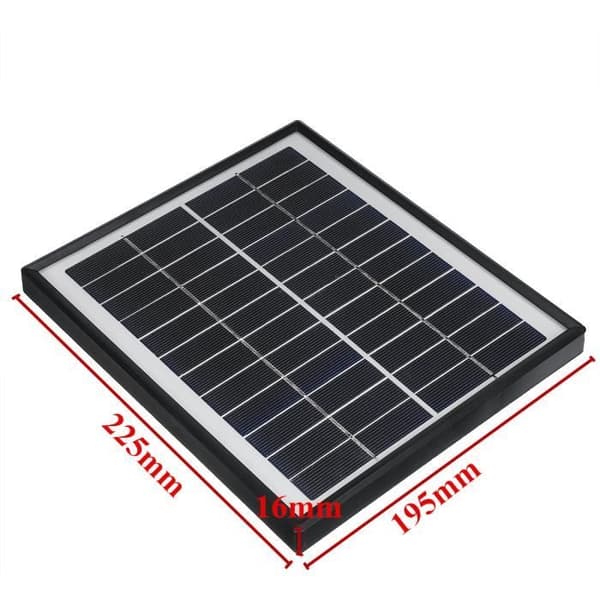 5W Solpanel Vattenpump 400L/H Pr Trädgårdspool fontän dammbassäng
