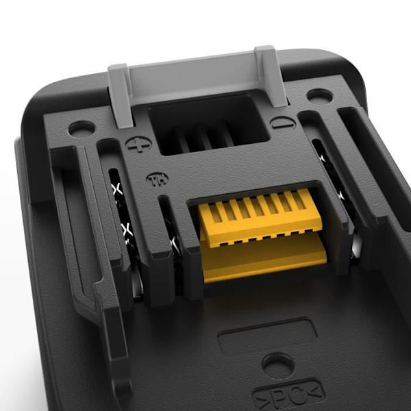 Udskiftningsbatteri kompatibelt til Makita BL1830 BL1830B BL1835 BL1840 BL1840B BL1845 BL1850 BL1850B 18V 9Ah 9000mAh Li-ion svart