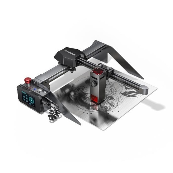 ATOMSTACK P9 M40 40W högpresterande bärbar lasergraveringsmaskin 220*250 mm färg presentförpackning