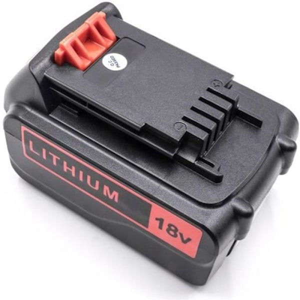 vhbw Li-Ion batteri 3000mAh (18V) för elverktyg Elverktyg Verktyg Black & Decker ASD, ASL, BD, EGBHP, EGBL, EPL, sort