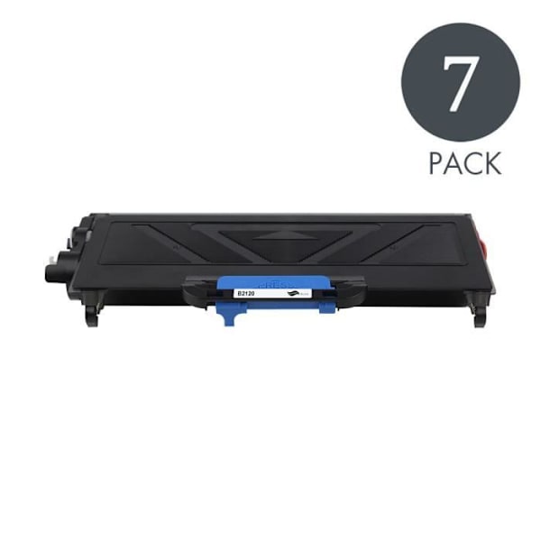 7 stk tonerpatron kompatibel med Brother TN-2120 laserprinter DCP-7045N MFC-7345DN MFC-7440N Ricoh Aficio SP 1200