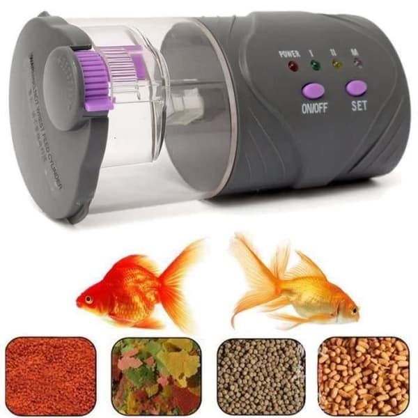 Glife10651-Automatisk Foderdispenser til Fisk Akvariefoder My17183