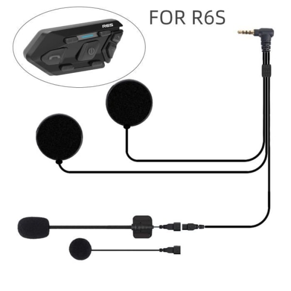 FÖR R6S - WAYXIN Tillämpliga tillbehör för R6S högtalarmikrofon