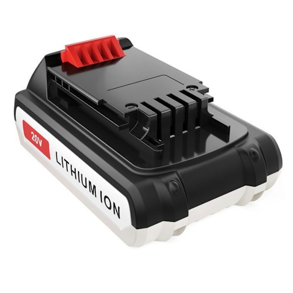 3500mAh batteri til Black & Decker Power Tool Udskiftning til BL1318, BL1518, BL2018, BL4018 osv. Svartvitt